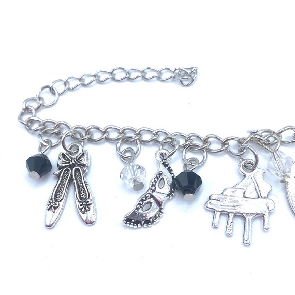 The Phantom of the Opera Charm Bracelet  Broadway Musical - Picture 4 of 6